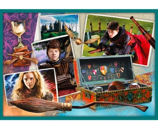 Puzzle Harry Potter - Ve světě Harryho Pottera 10v1