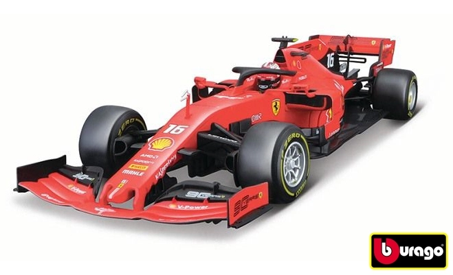 Bburago 1:18 Ferrari  F1 2019 SF90 LeClercl