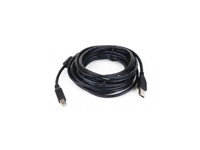 USB 2.0 typ AB AM-BM 3m kabel FERRYT černý