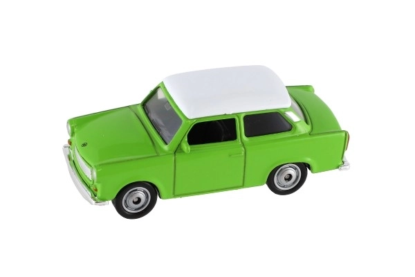 Auto Welly Trabant 1:60 kov 7cm volný chod v krabičce