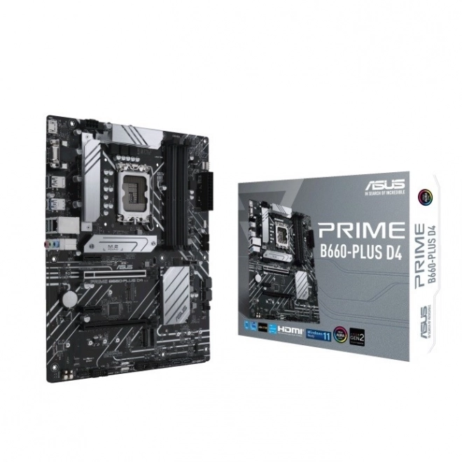 PRIME B660-PLUS D4 s1700 4DDR4 DP/HDMI M.2 Základní deska ATX