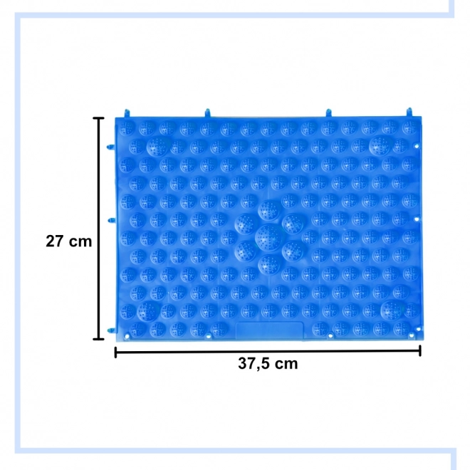 Smyslová masážní korekční podložka modrá