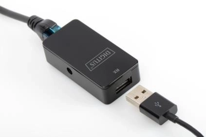 Vysokorychlostní prodlužovač/rozšiřovač USB 2.0 přes UTP Cat.5e/6, až 50 m