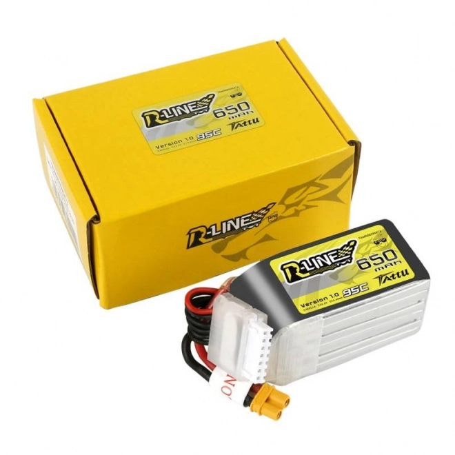 Baterie Tattu R-Line 650mAh 22,2V 95C 6S1P XT30U-F