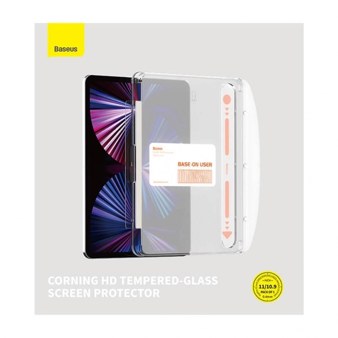 Tvrzené sklo Baseus Screen Protector pro Pad Pro 11" (2018/2020/2021/2022)/Pad Air4/Air5 10,9"