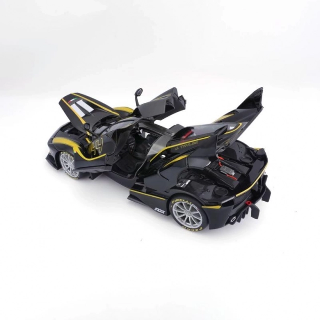 Model auta Bburago Ferrari FXX K černý 1:18