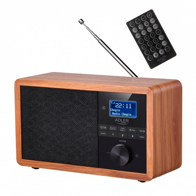 Rádio DAB+ AD 1184 Bluetooth USB