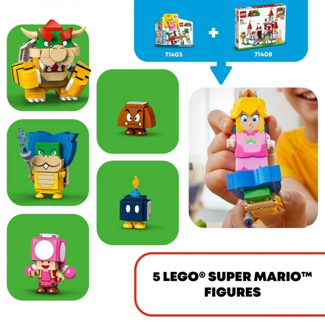 LEGO Super Mario 71408 Hrad Peach - rozšiřující set