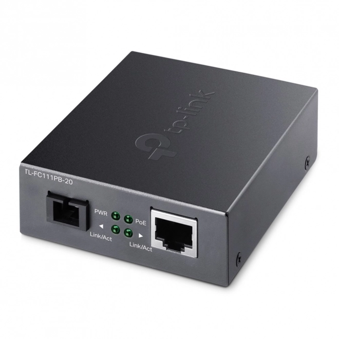 Media Converter FC111PB-20 10/100 WDM PoE