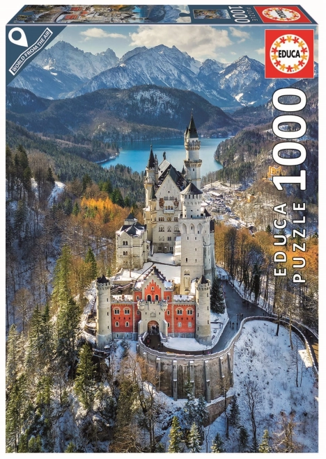 Puzzle 1000 prvků Zámek Neuschwanstein/Německo