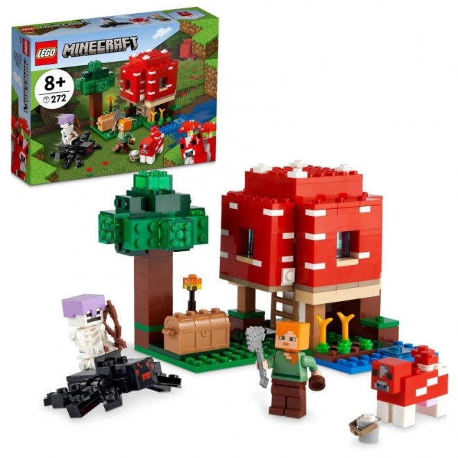 LEGO Minecraft 21179 Houbový domek