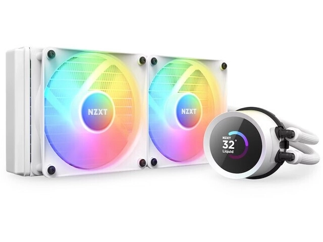 Vodní chladič Kraken 240 RGB LCD White