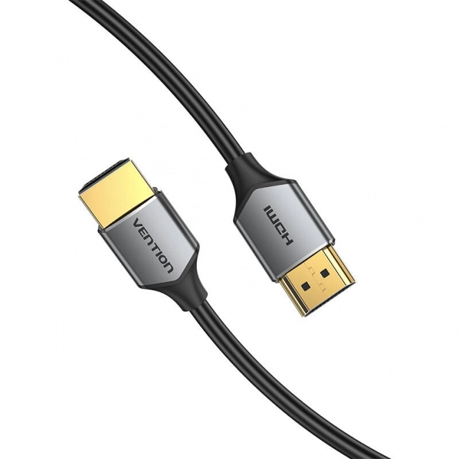 Ultra tenký kabel HDMI HD Vention ALEHF 1m 4K 60Hz (šedý)