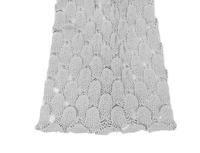Ocasní deka mořské panny - šedá KO11380