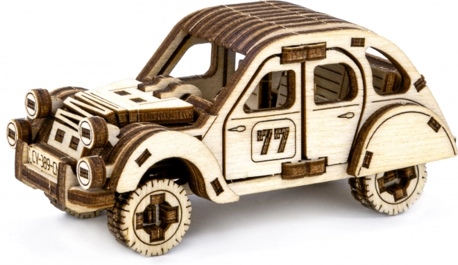 Wooden City 3D puzzle Superfast Rally Car č.2