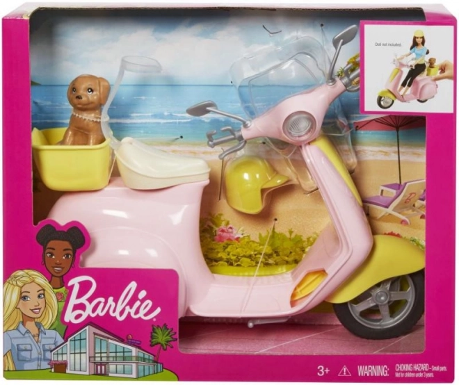 Barbie Skútr FRP56