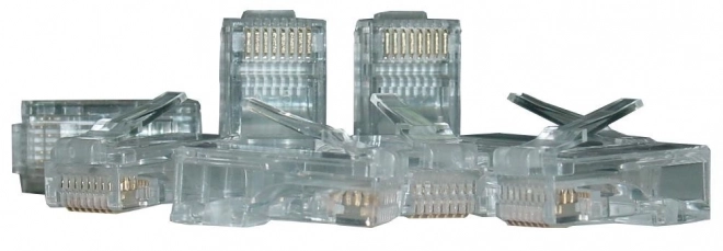 RJ45 cat.6 UTP univerzální konektor 8P8C 100ks