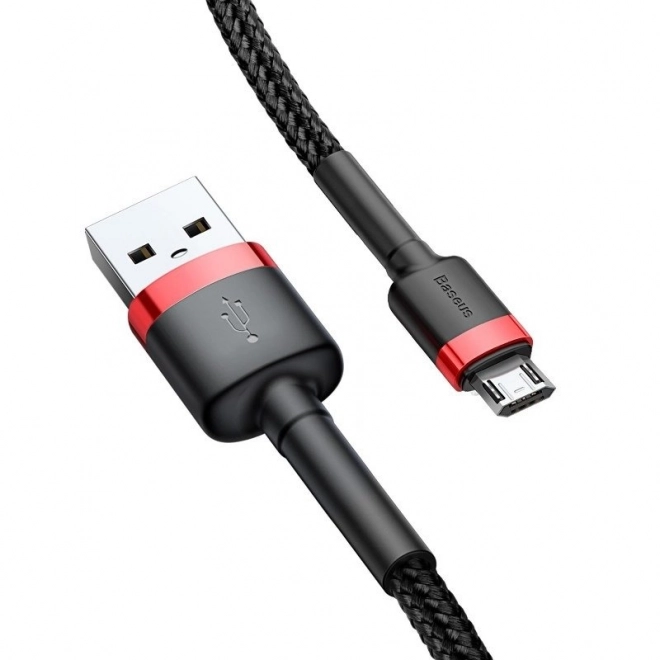 Baseus Cafule Micro USB Cable 2A 3m (černo-červený)