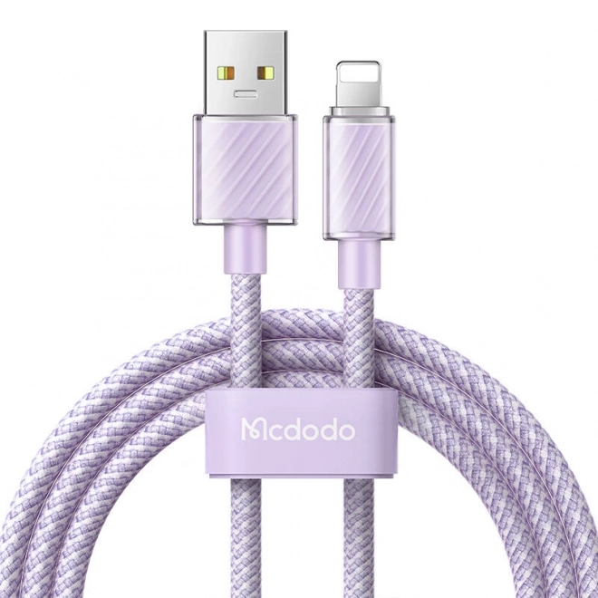 Kabel USB-A na Lightning Mcdodo CA-3642, 1,2 m (fialový)