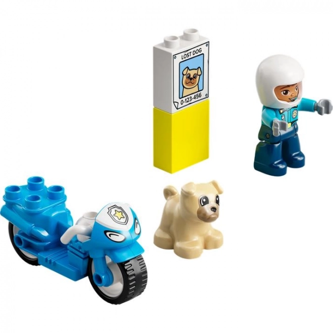 LEGO Duplo 10967 Policejní motorka