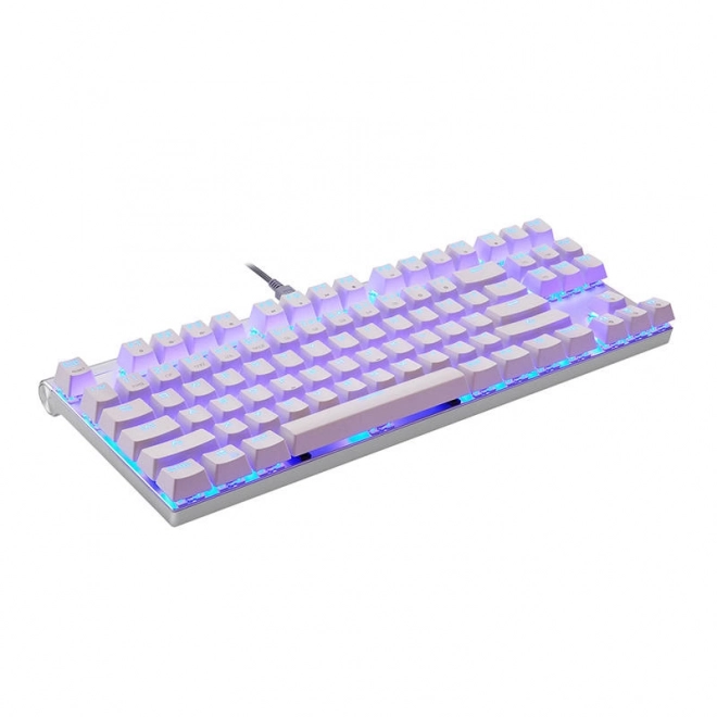 Mechanická herní klávesnice Motospeed CK101 RGB (bílá)