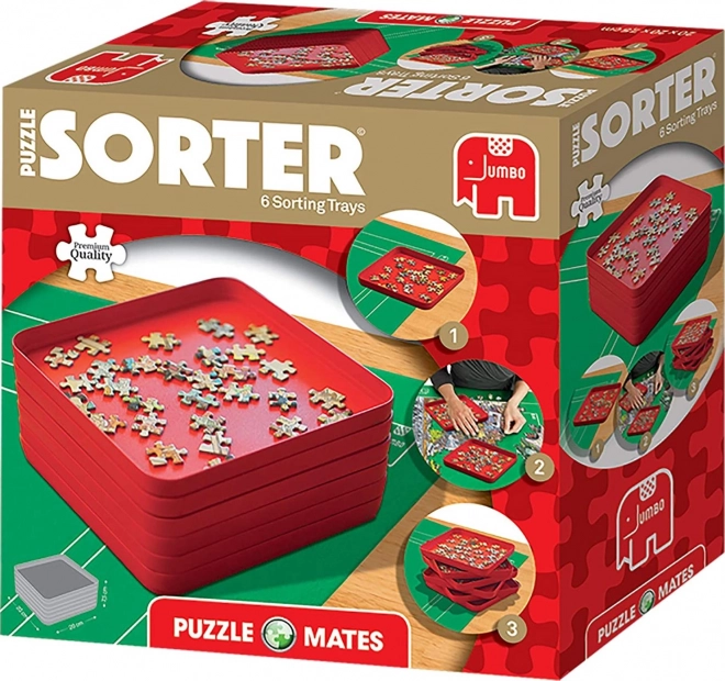 JUMBO Třídiče na puzzle Puzzle Mates