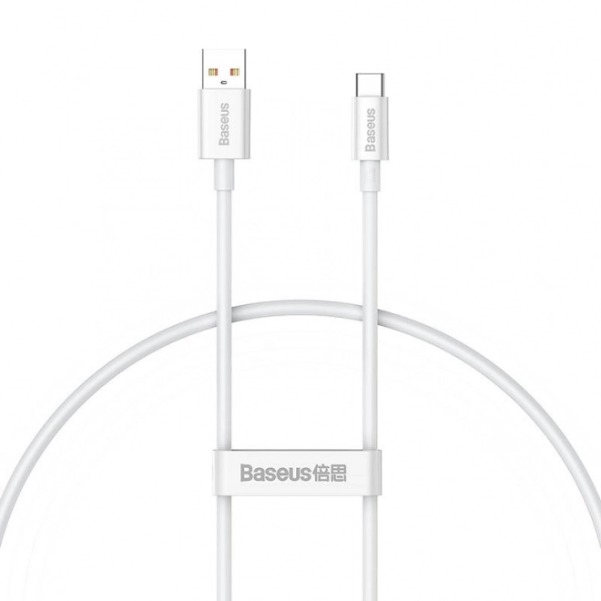 Kabel USB-C Baseus Superior 100W 0,25 m (bílý)