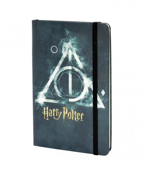 Harry Potter - Relikvie smrti sešit v tvrdých deskách, 20,9x13x3 cm LICENCOVANÝ ORIGINÁLNÍ VÝROBEK