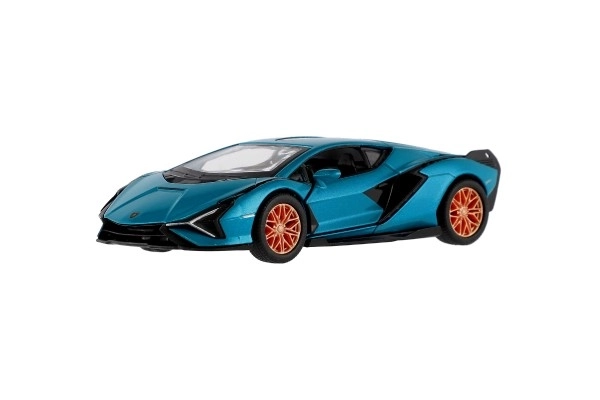 Auto Kinsmart Lamborghini  Sián FKP 37 kov/plast 13cm mix barev