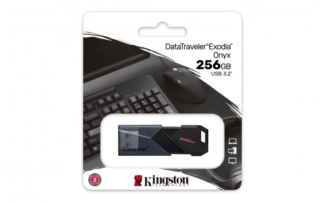 Data Traveler Exodia Onyx 256GB USB3.2 Gen1 flash disk