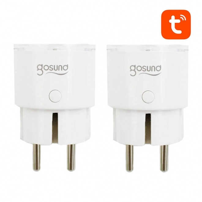 Chytrá zásuvka WiFi Gosund SP111 3680W 16A, Tuya 2-pack