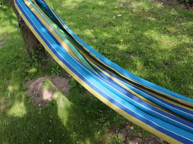 Kempingový hammock - zahradní houpací síť 200x80cm