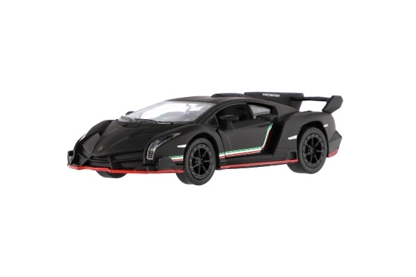 Auto Kinsmart Lamborghini Veneno kov/plast 13cm na zpětné natažení