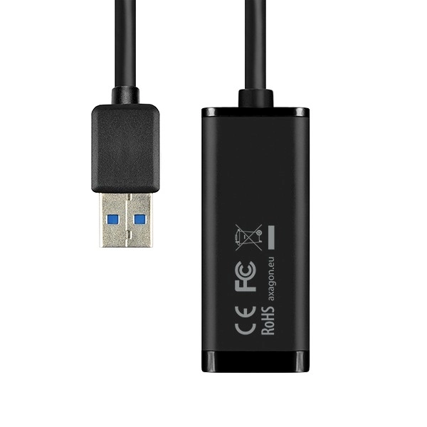 ADE-SR Gigabitový ethernetový adaptér, USB-A 3.2 Gen 1, automatická instalace