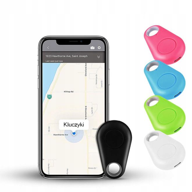 Přívěsek GPS pro vyhledávání klíčů v telefonu Bluetooth