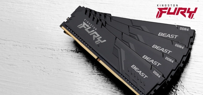 Paměť DDR4 FURY Beast 32GB(2*16GB)/3200 CL16