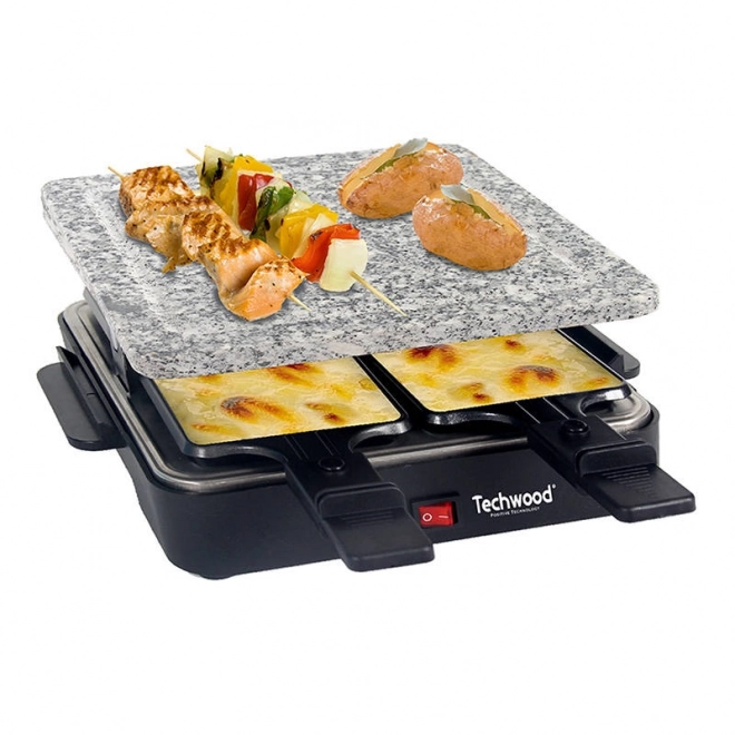 Elektrický raclette gril pro 4 osoby Techwood TRA-47P