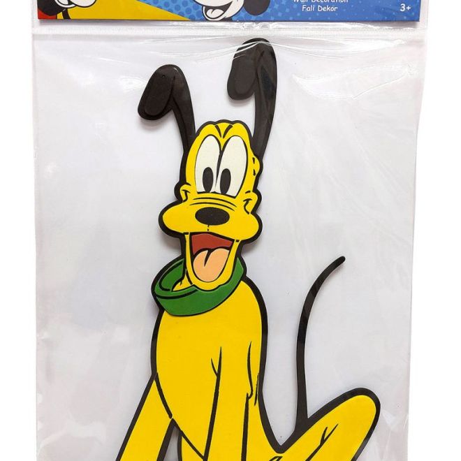Mickey Mouse - Pluto - nástěnná dekorace (malá)