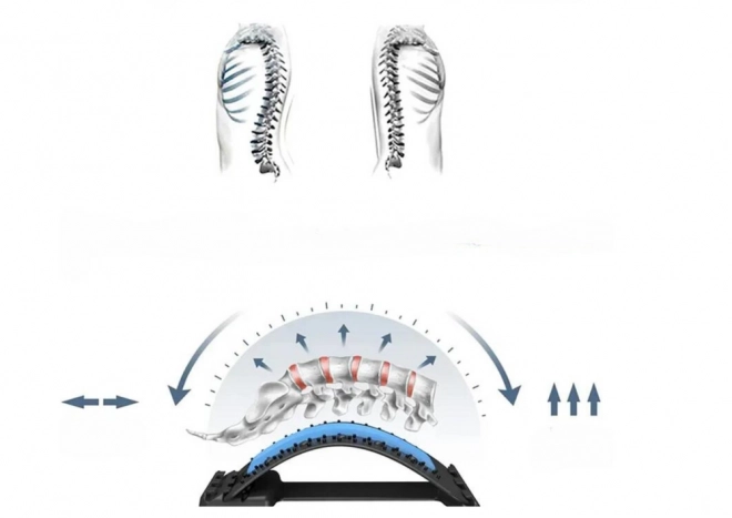 Nosítka na záda Páteřní deska Masážní deska Akupunktura