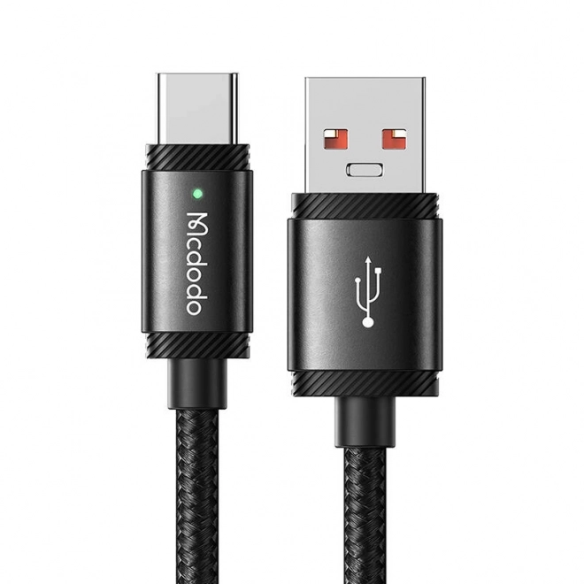 Kabel USB-A na USB-C Mcdodo CA-4730, 120W, 1,5 m (černý)