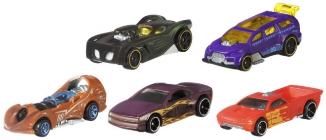 Hot Wheels měnící barvu 5-dílná sada autíček