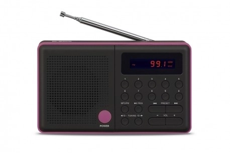 Rádio Pliszka USB, FM černé