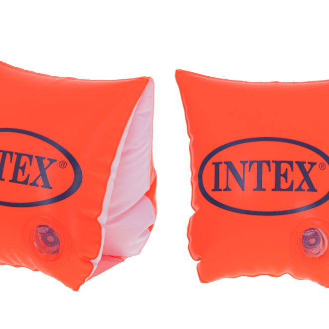 INTEX Butterfly nafukovací plavecké rukávy oranžové 2-5 let