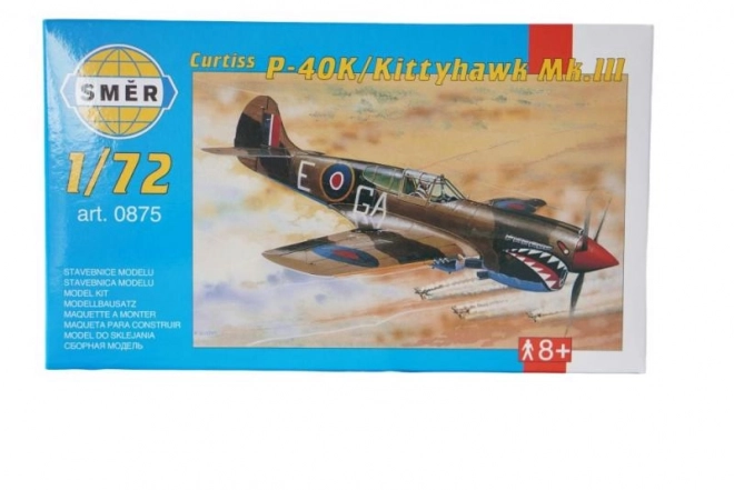 Model letadla Curtiss P-40 K Kittyhawk MK.3