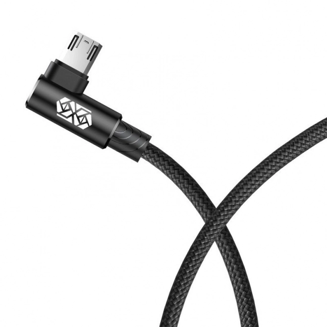 Baseus MVP Kolenový kabel USB na micro USB 2A 1m - černý