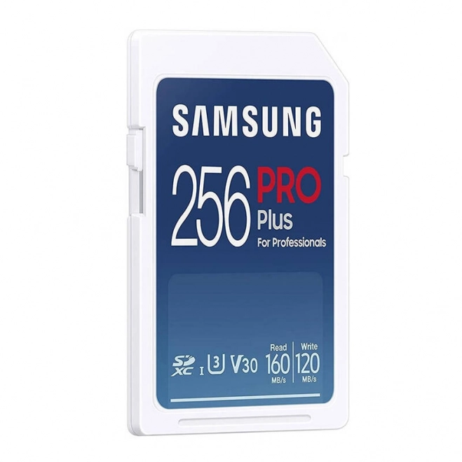 Paměťová karta Samsung SD PRO Plus MB-SD256SB/WW 256GB + čtečka