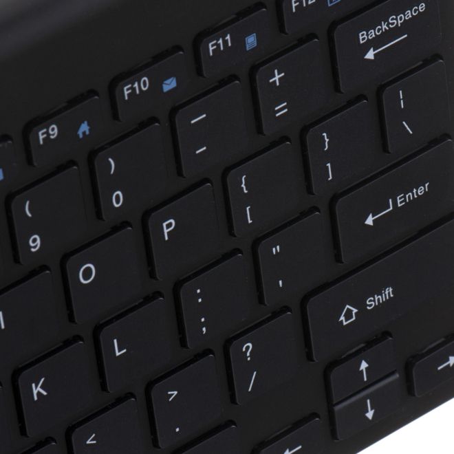 Bezdrátová klávesnice Smart TV černá