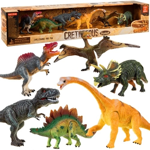 Pohyblivé figurky dinosaurů - 6 kusů