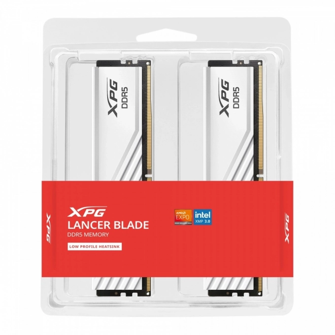 Paměť XPG Lancer Blade DDR5 6000 32GB (2x16) CL30 bílá