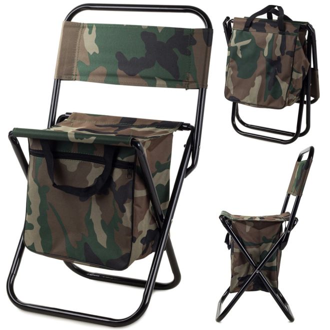 Skládací rybářská / kempingová židle s taškou